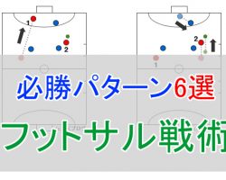 図解あり フットサル戦術練習の決定版 オフェンスの動き方を徹底解説 とくブログ