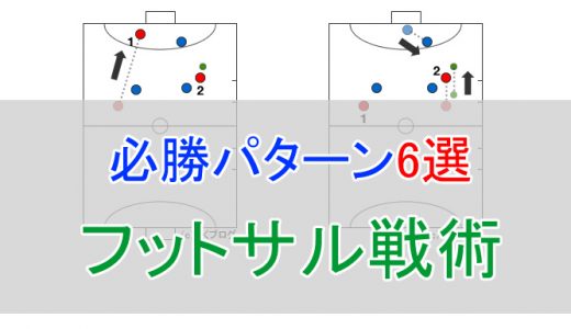 図解あり フットサル戦術練習の決定版 ディフェンスの動き方を徹底解説 とくブログ