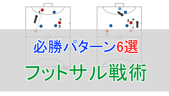 フットサルの勝ち方 戦術を使った必勝パターン6選 とくブログ